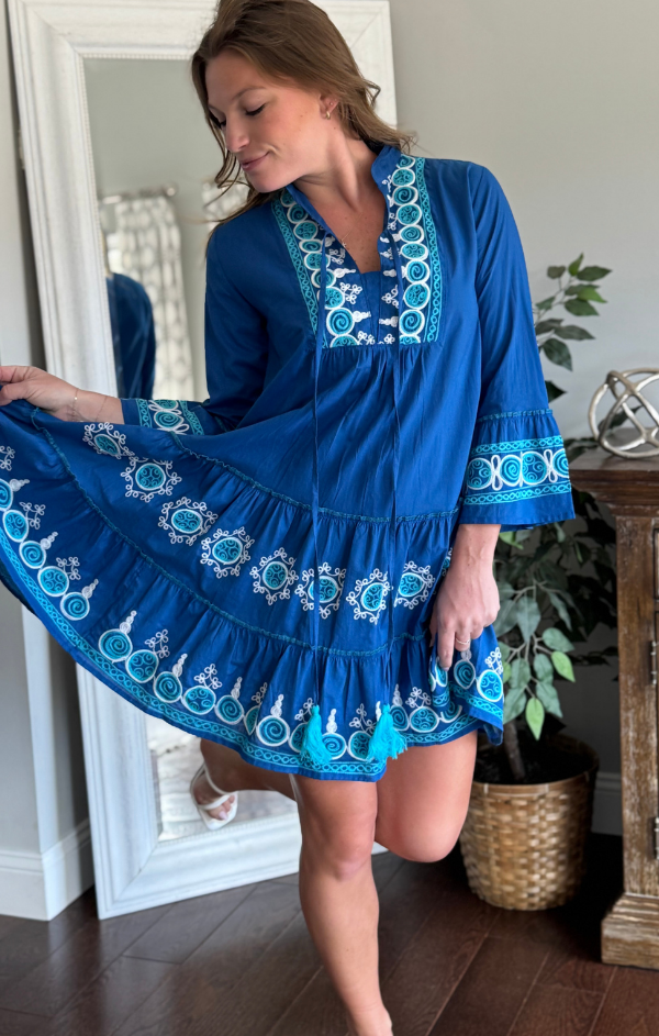 Rosemary Embroidered Dress