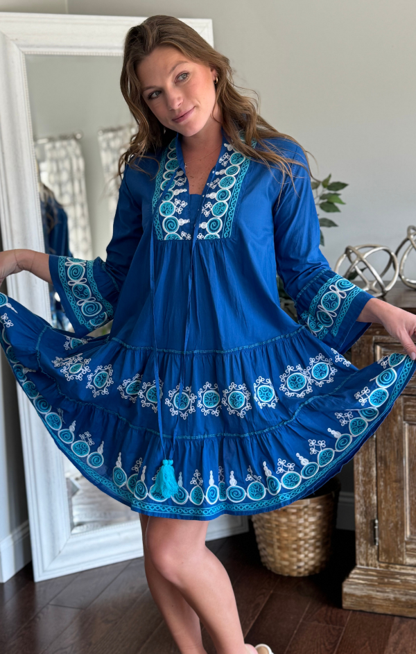 Rosemary Embroidered Dress