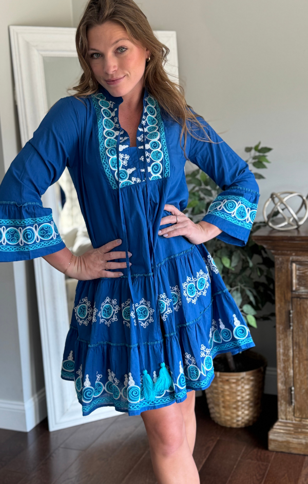 Rosemary Embroidered Dress
