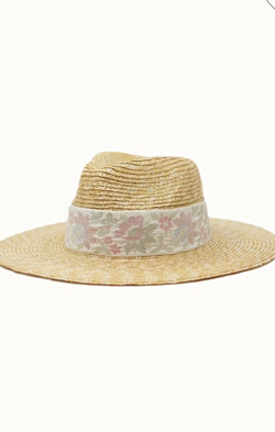 Classic Straw Rancher w Floral Band