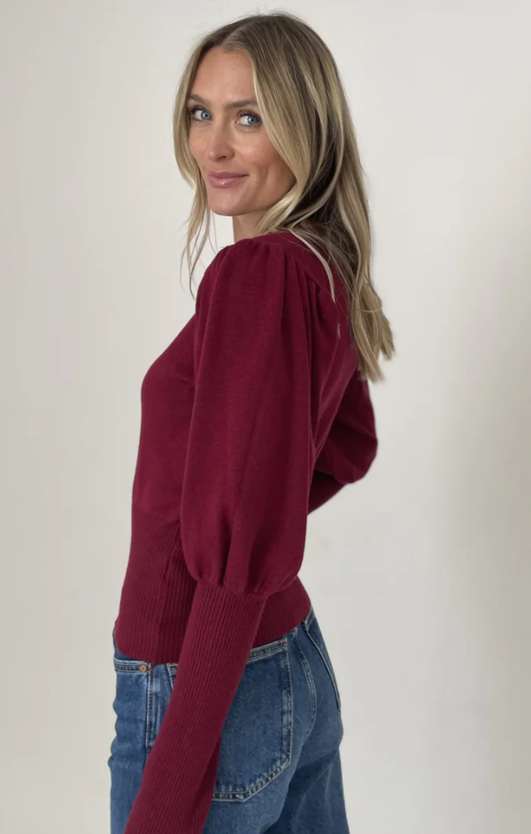 Reese Statement Sleeve Sweater