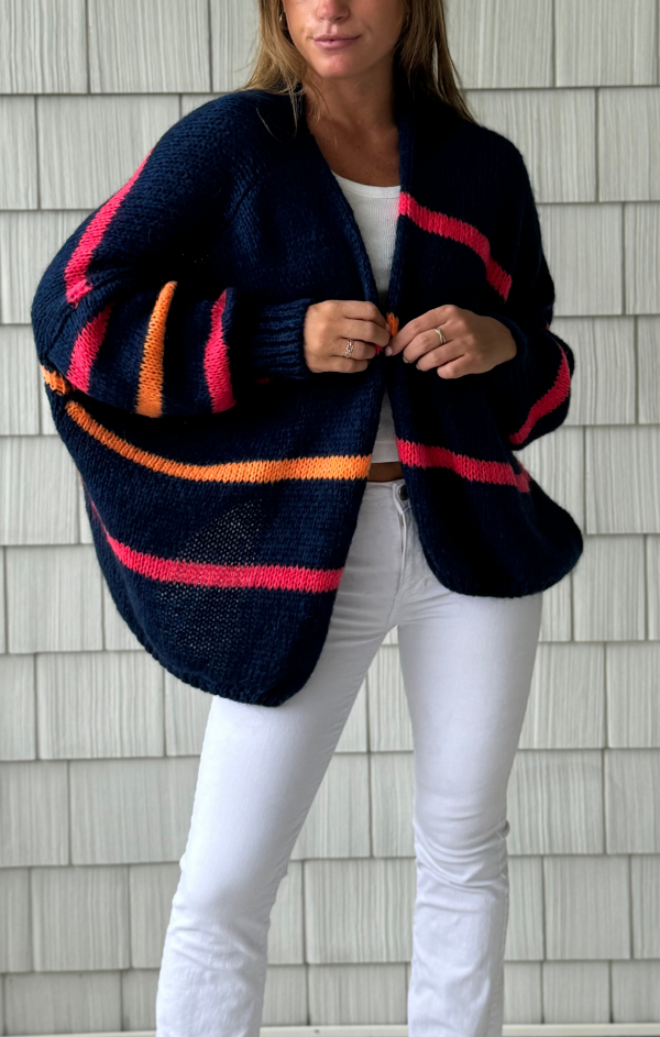 Sam Stripe Cardigan