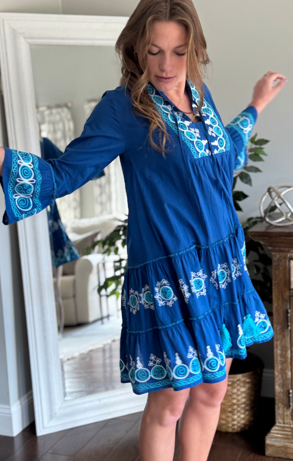 Rosemary Embroidered Dress