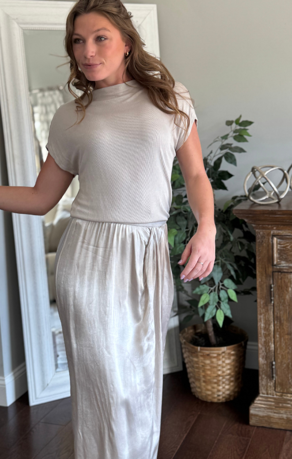 Siobhan Twist Front Midi