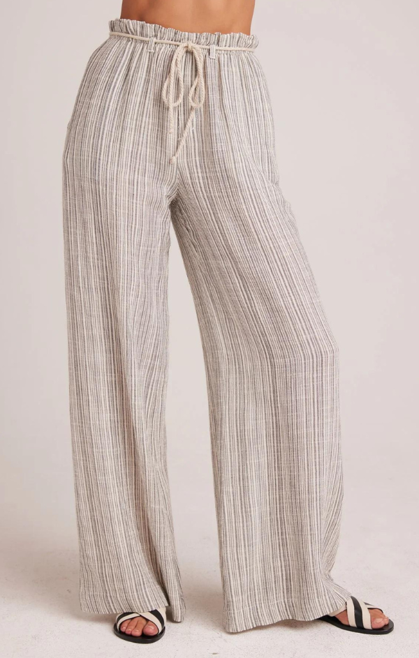 Drawcord Wide Leg Pant