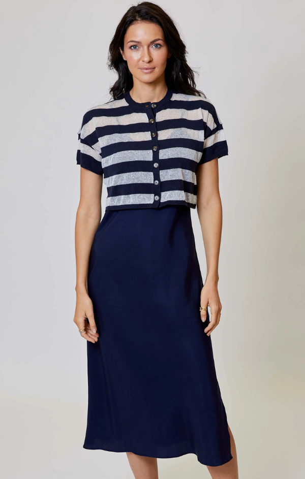 Avi Combo Sweater Dress