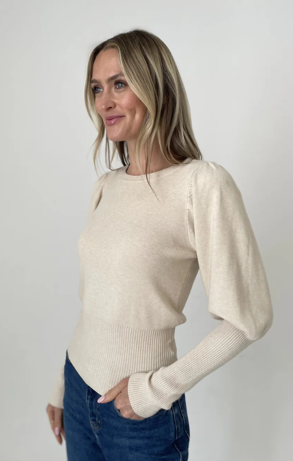 Reese Statement Sleeve Sweater