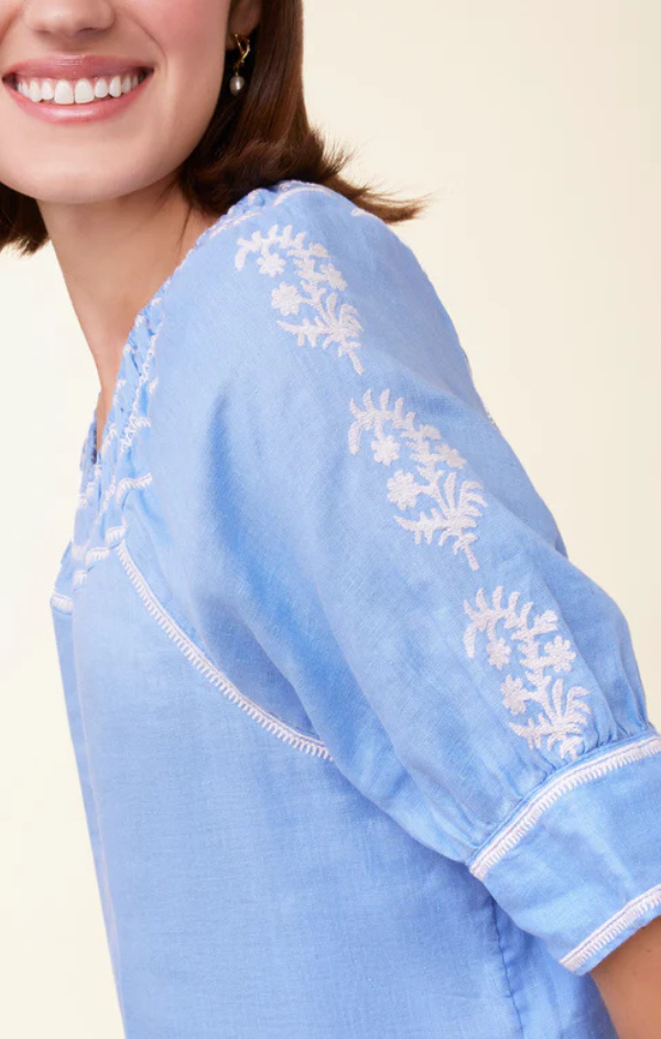 Kella Linen Blouse