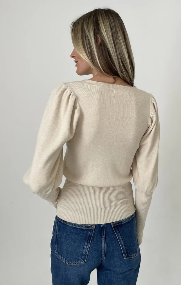 Reese Statement Sleeve Sweater