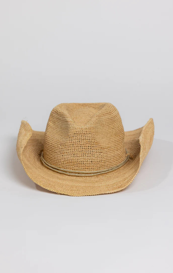 Raffia Crochet Cowboy
