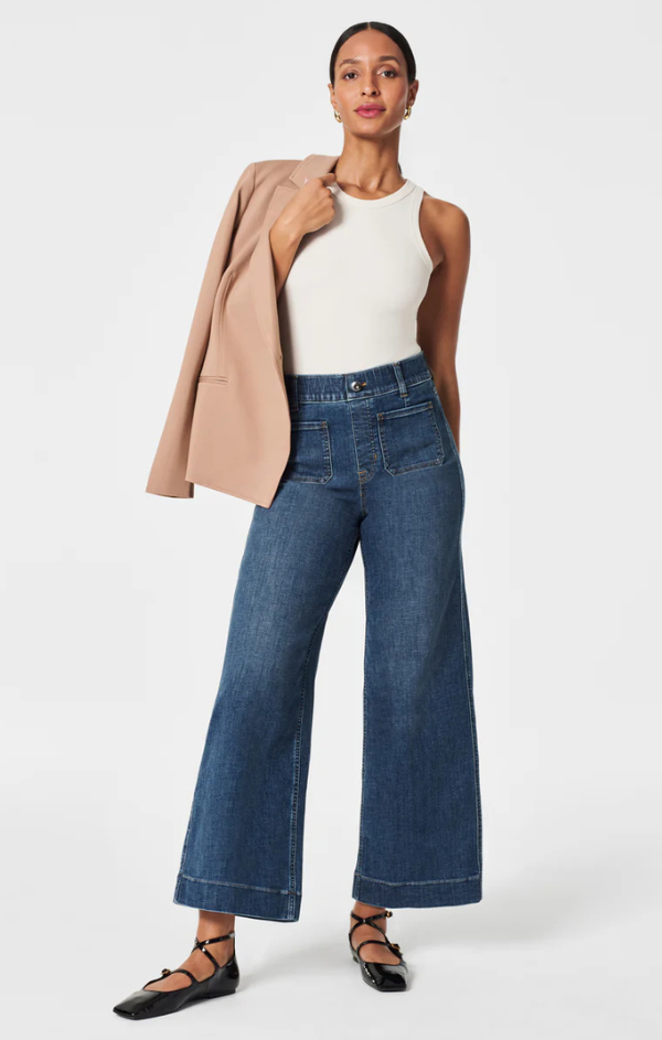 Waind Cropped Wide Leg Jeans