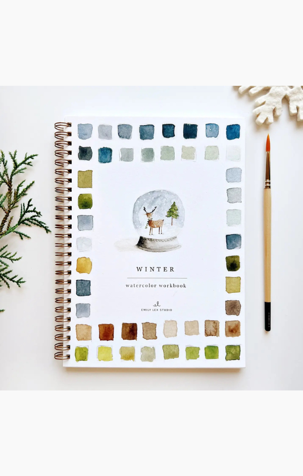 Winter Watercolor Workbook