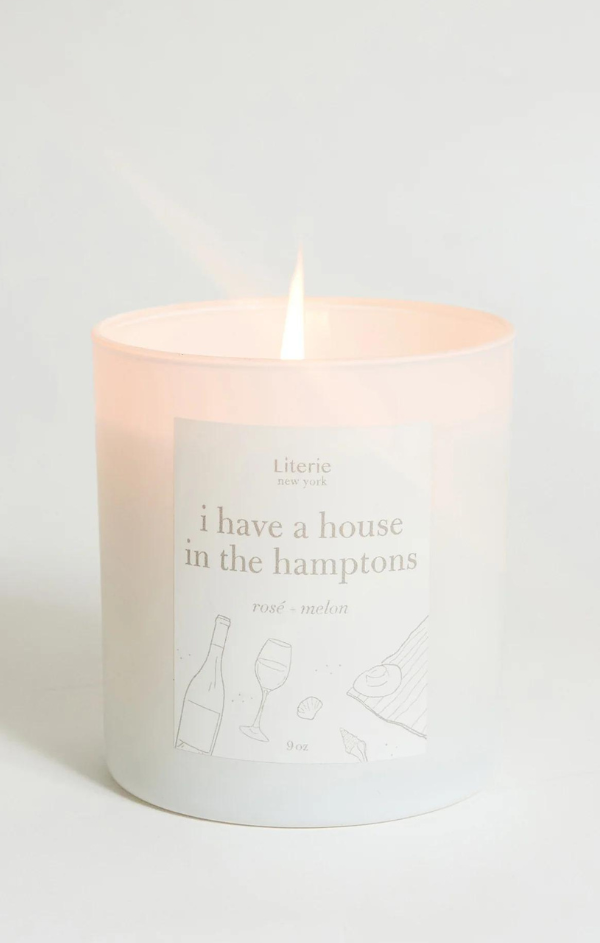 I Have a House in The Hamptons Candle