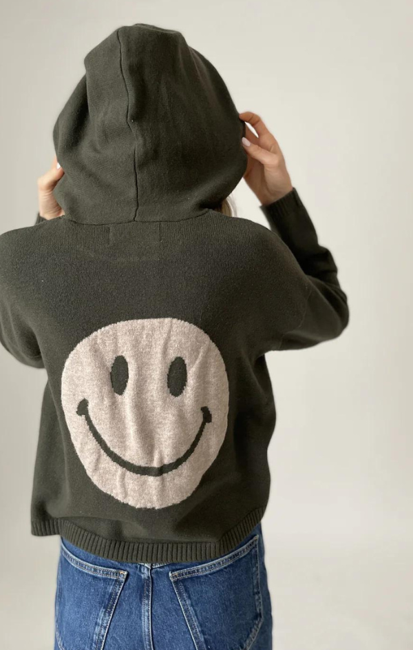 Good Mood Smiley Hoodie