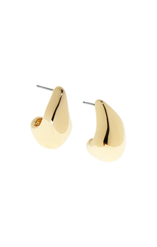 Elongated Dome Earring