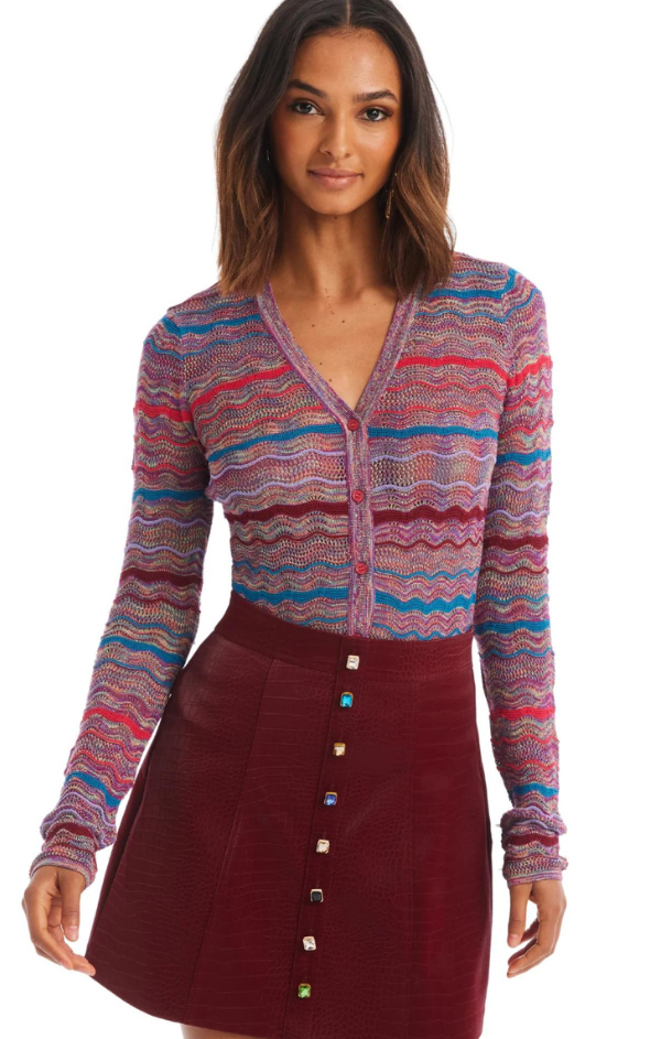 Colleen Cardigan in Jewel Box