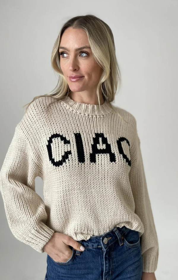 Ciao Graphic Sweater