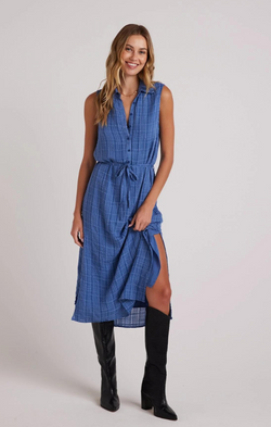 tie waist midi dress for fall