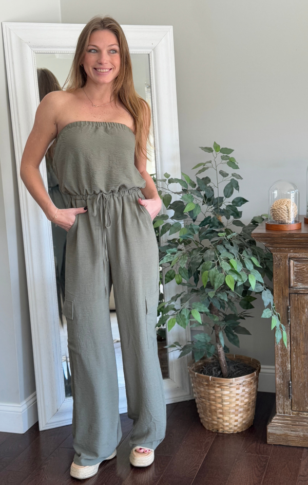 Renee Cargo Jumpsuit