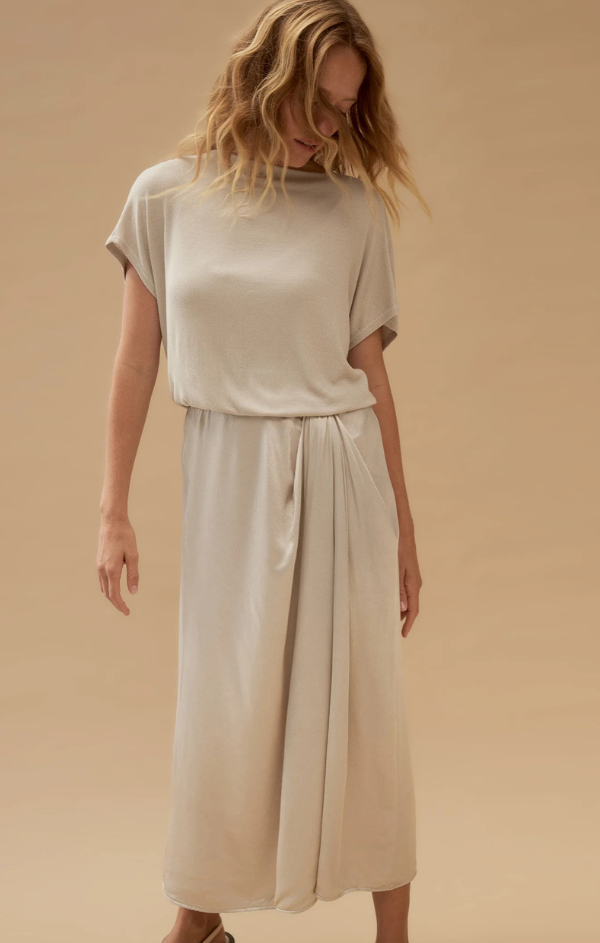 Siobhan Twist Front Midi
