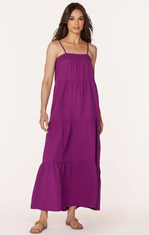 flowy maxi dress for summer