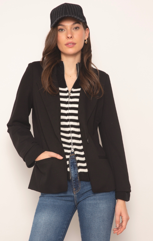 Avalon Turtleneck Dickie Blazer