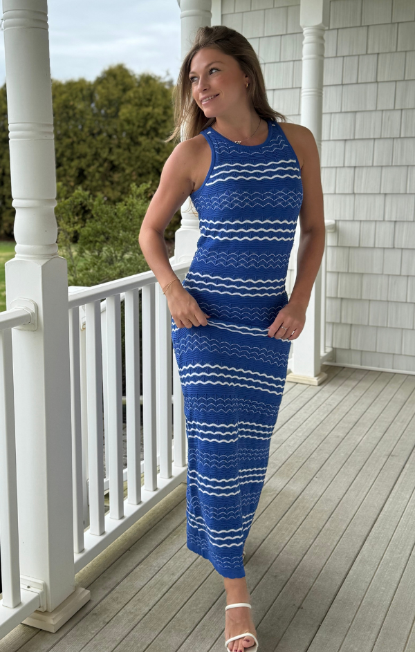 Boardwalk Halter Sweater Dress