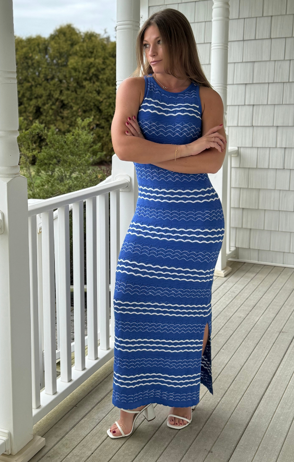 Boardwalk Halter Sweater Dress