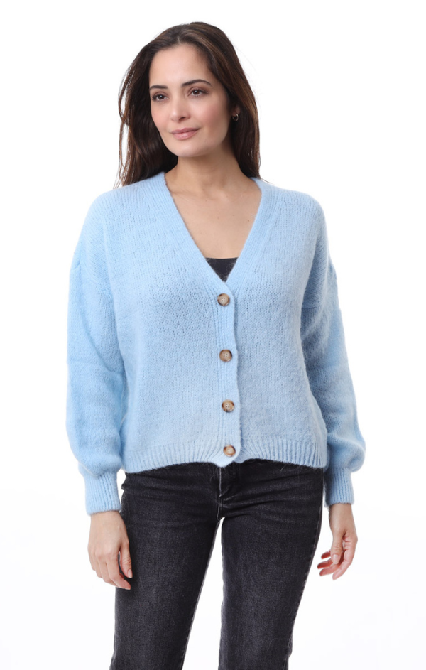 Spring Breeze Buttoned Cardi