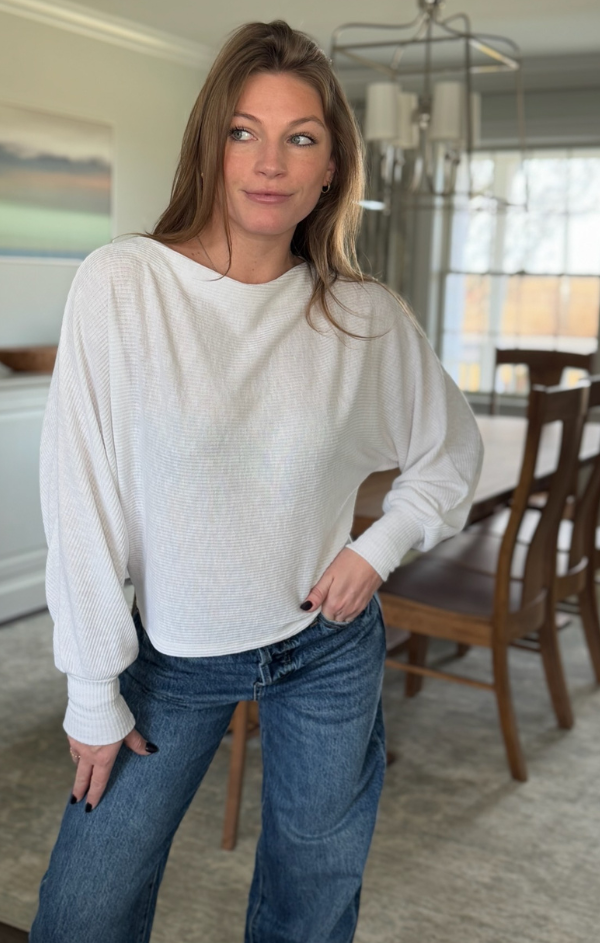 Roxy Balloon Sleeve Top