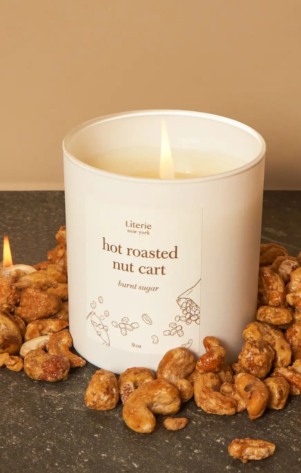 Hot Roasted Nut Cart Jar Candle