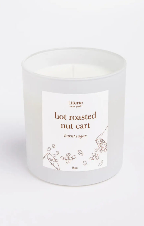 Hot Roasted Nut Cart Jar Candle