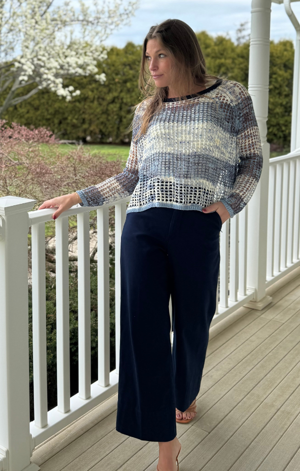 Nice Open Weave Pullover