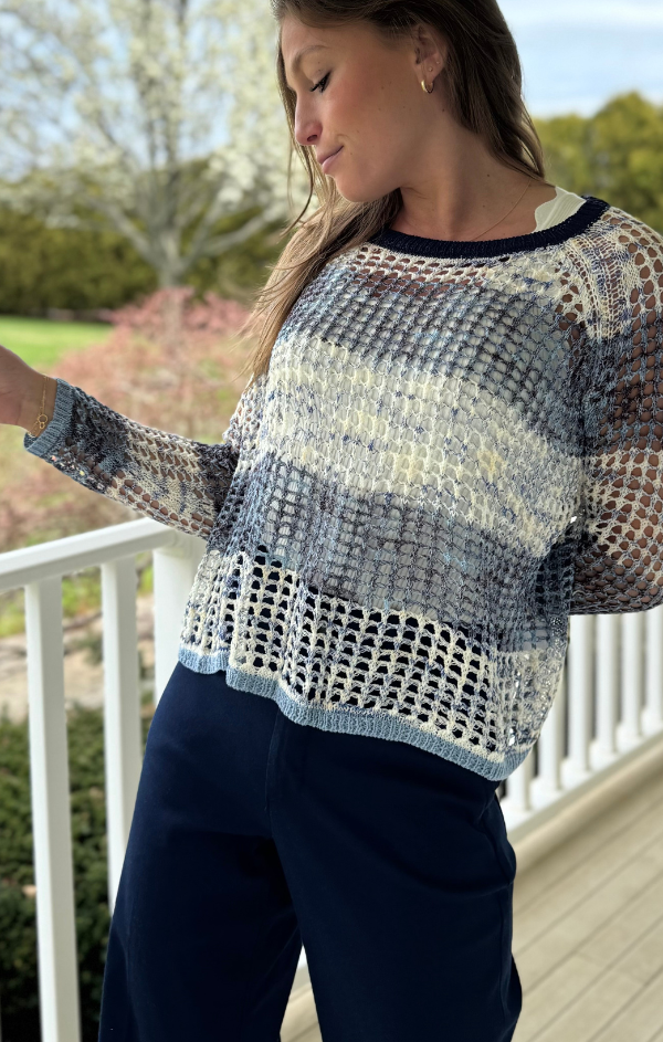 Nice Open Weave Pullover
