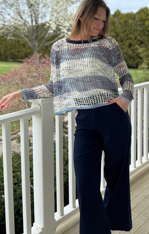 Nice Open Weave Pullover