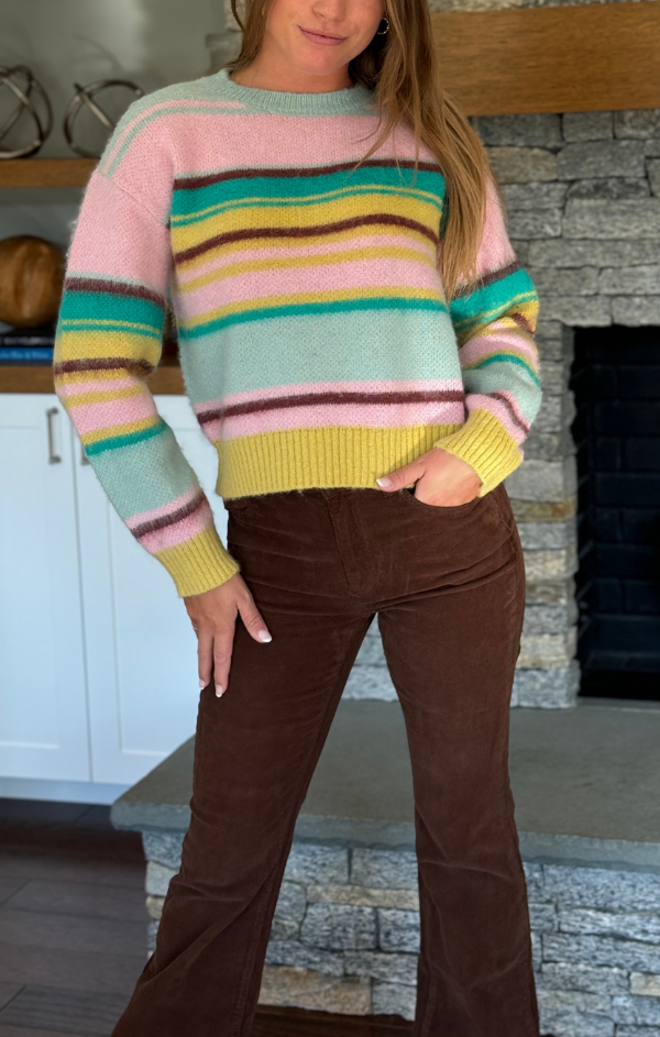 Candy Striped Sweater