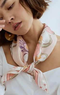 The Dreamer Bandana Silk Scarf