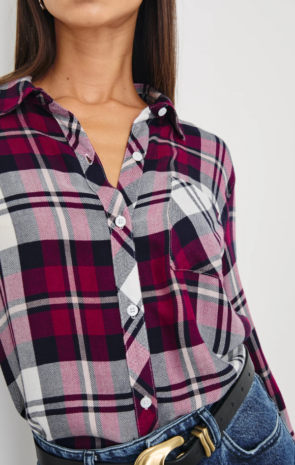 Hunter Plaid Button Up