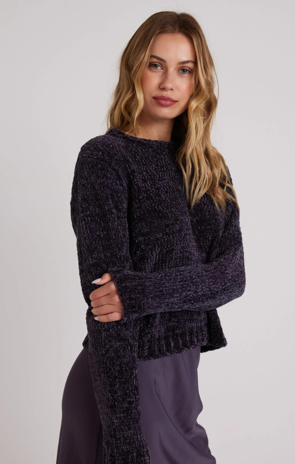 Chenille Crewneck Sweater