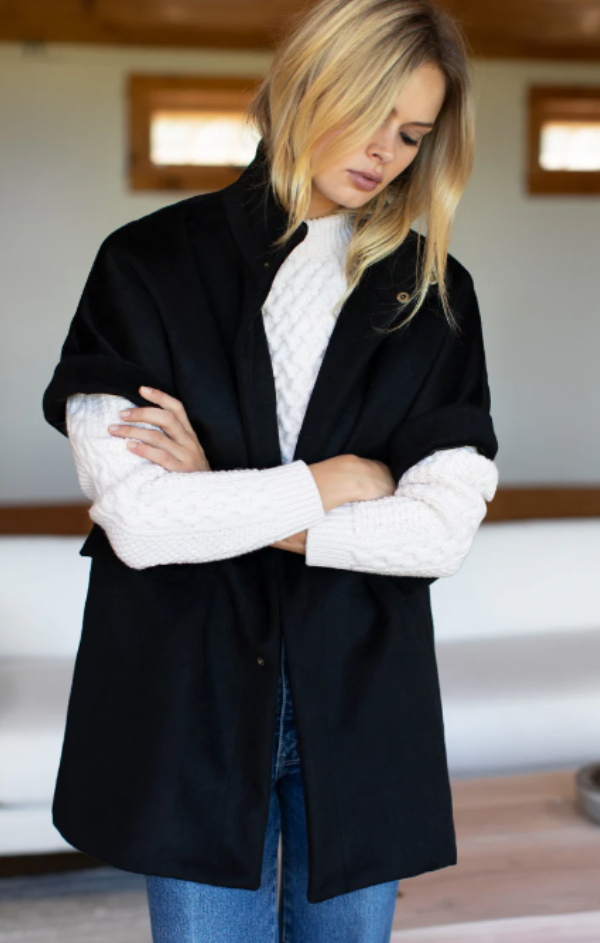 Cashmere Wool Layering Jacket