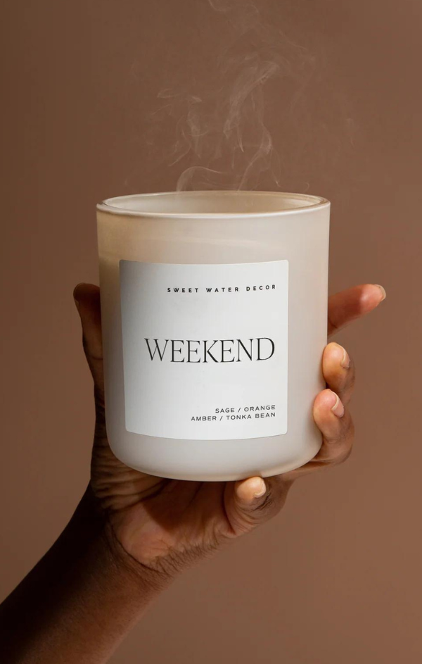 Weekend Large Jar Candle