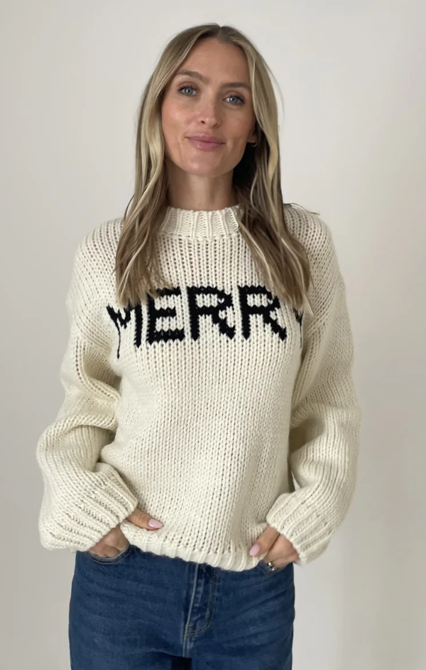 Merry Graphic Sweater