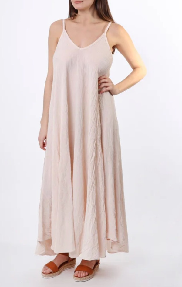 maxi slip dress