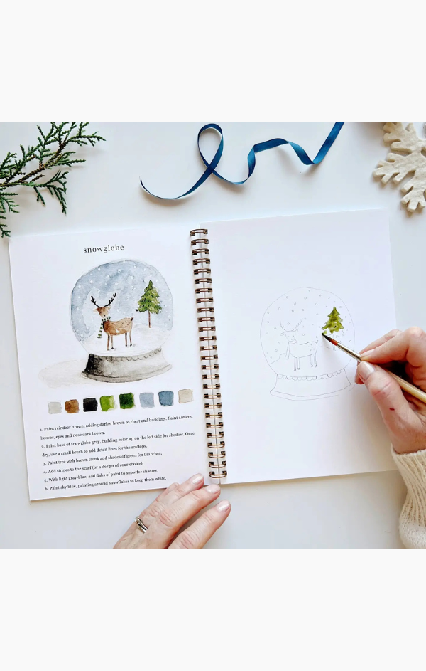 Winter Watercolor Workbook