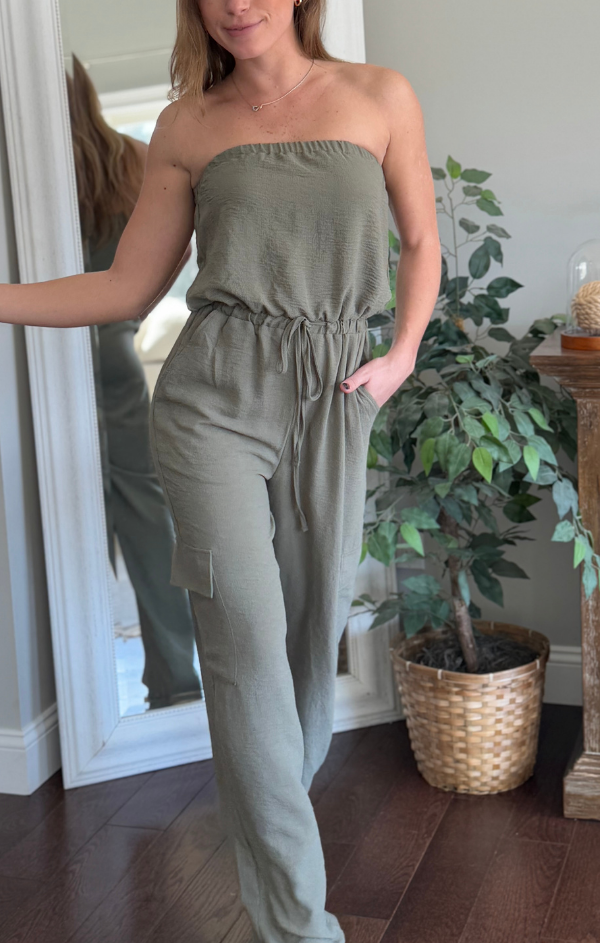 Renee Cargo Jumpsuit