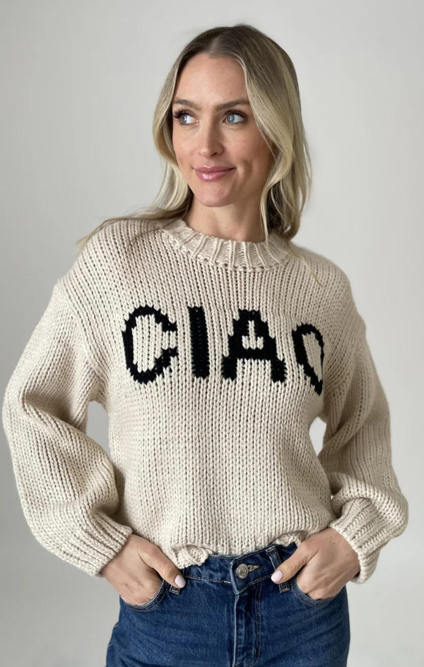 Ciao Graphic Sweater