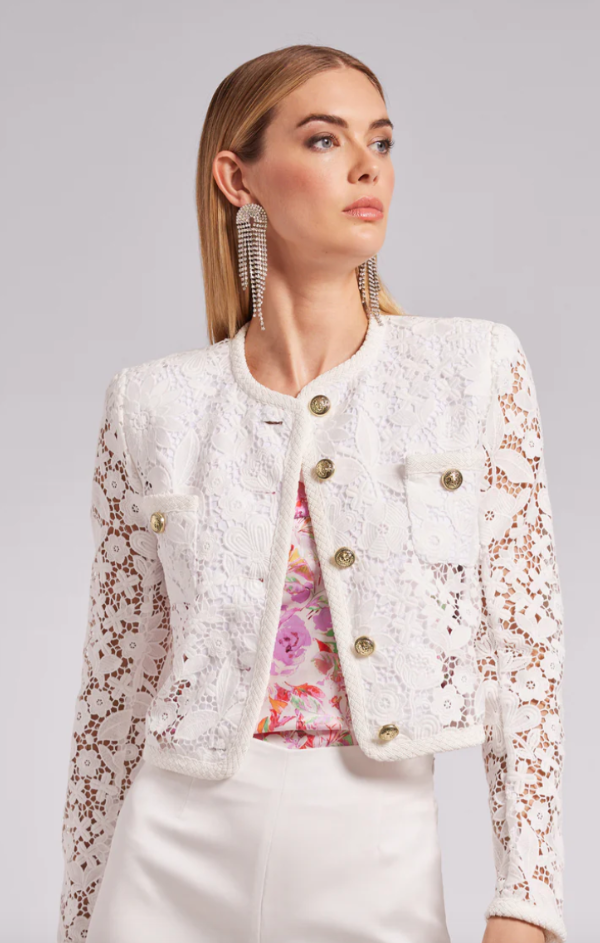 Lace jacket hotsell