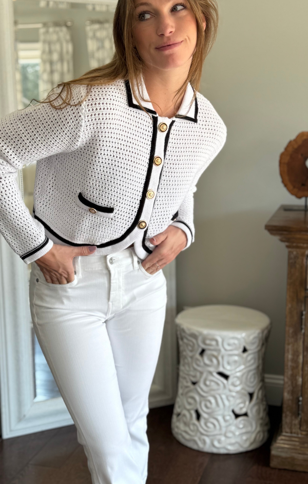Jackie Crop Cardigan