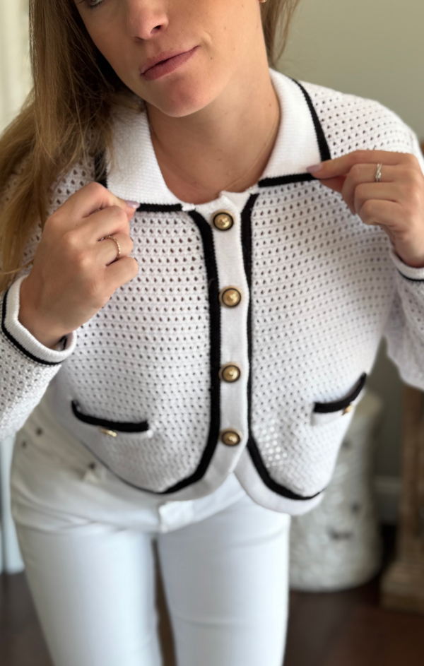 Jackie Crop Cardigan