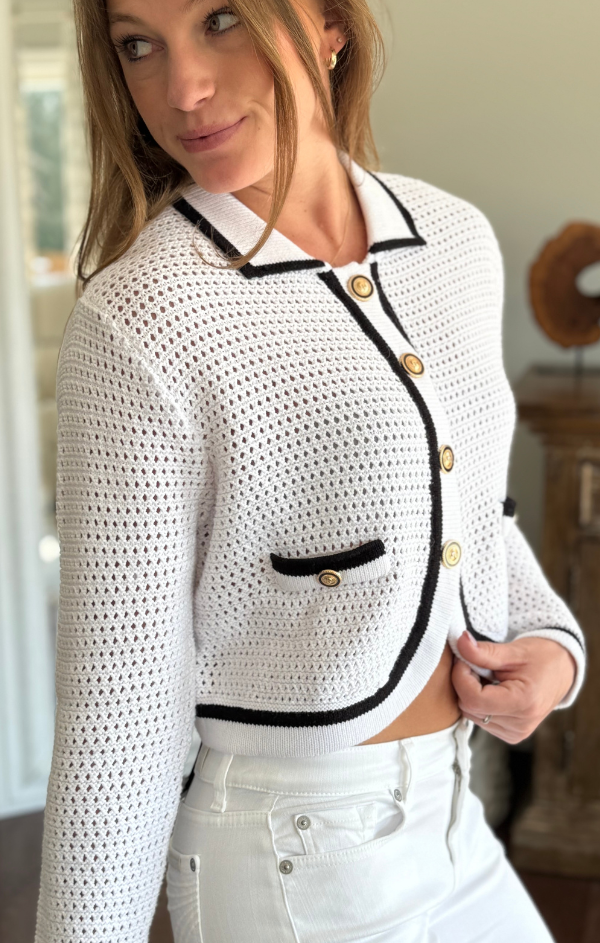 Jackie Crop Cardigan